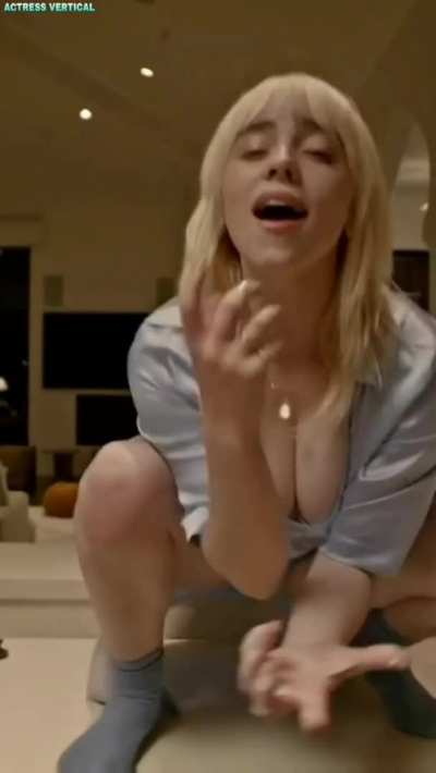 Jerking off like crazy on Billie Eillish.