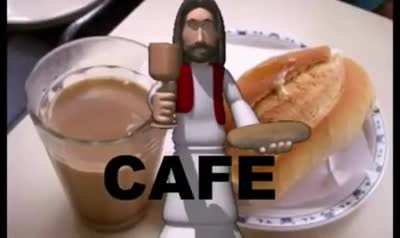 Cafezim com p&atilde;o