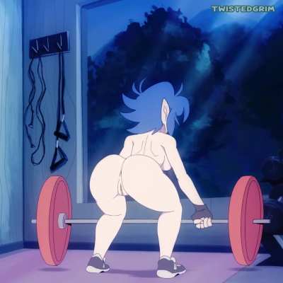 Emi At The Gym
