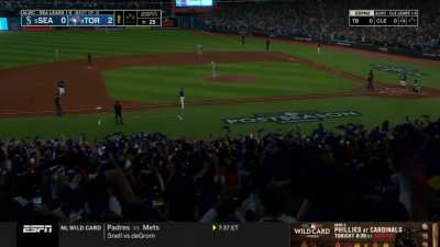 [Highlight] Teoscar Hernandez hits a 2-run homer off Robbie Ray to give the Jays an early lead, our first runs of baseball today!