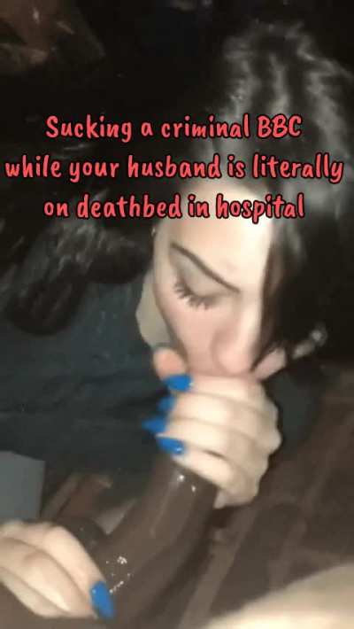She got extra wet when I told he got in the hospital
