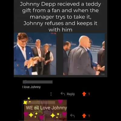 "WE" love Johnny