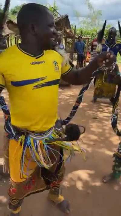 This is knows as the "Penis Dance" by the Zigua Tribe of Tanzania