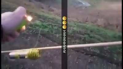Fireworks never end well..