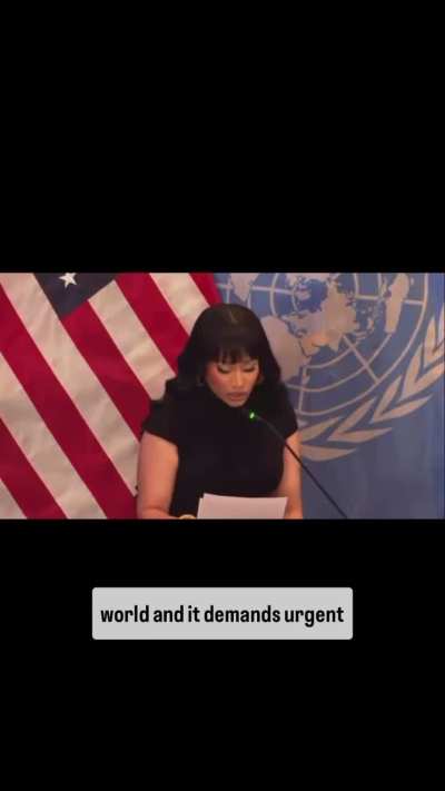 Nicki Minaj Speaks To UN &amp;amp; Calls  For Actions To Protect Christian In Nigeria