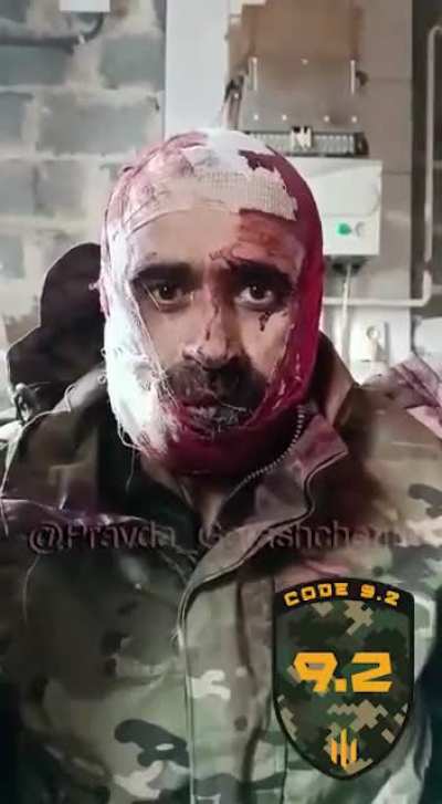 The Ukrainian Army recently captured a severely injured "Wagner Group PMC" soldier from Tajikistan.