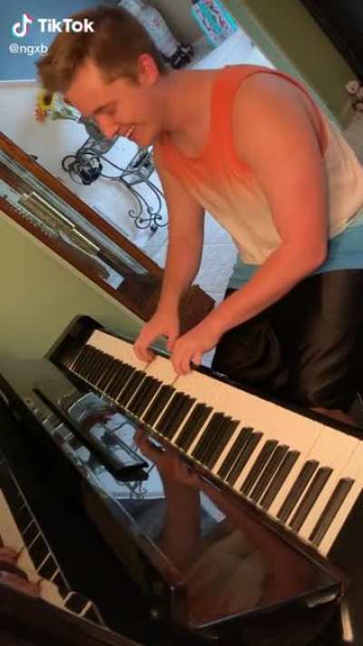 *piano playing* FU-