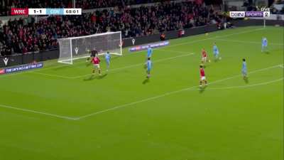 Kieffer Moore's perfect hat-trick against Coventry City