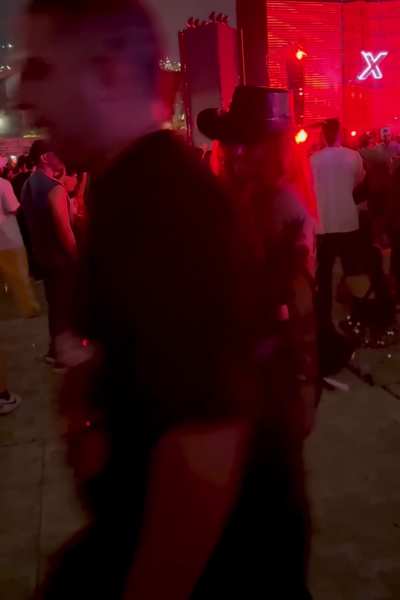 I always bring a friend to festivals