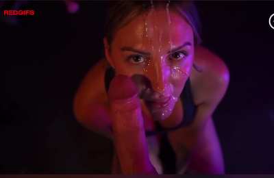 The way she sucks dick, I&rsquo;m not surprised he covered her face.