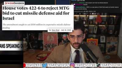 Hasan Piker: &ldquo;If you make an honest assessment of every legislative achievement AOC has done in her career and then compare it to Marjorie Taylor Greene&rsquo;s track record and you still think Marjorie Taylor Greene is actually better than AOC, you&rsquo;re genuinel