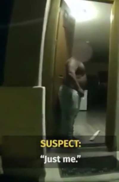 Pretends someone is choking to get the police office closer