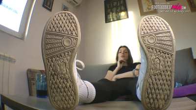 POV white socks off