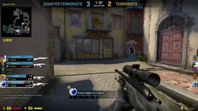 trying to shoot his teammate