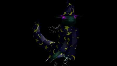 [RF] Terry the Lizard Wizard (Blender)