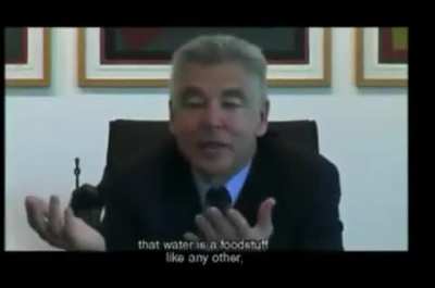 Here is the CEO of Nestle complaining about "extremist" NGOs who "bang on about" water being a "human right". Nestle have tried pretty hard to wipe this video from the net.