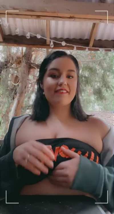 The feeling of almost getting caught makes me wet [flash]