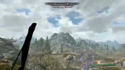Had to give the giant a taste of his own medicine