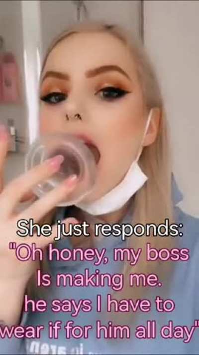 The real reason her eyes are always watering after work