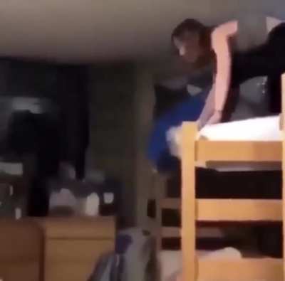 HMFT after I jump from bunkbed to bunkbed