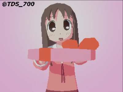 Osaka wishes you happy valentine's day &amp;lt;3 [OC]