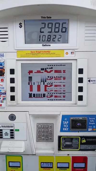 Gas pump be like