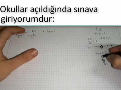 9 aydır ders &ccedil;alışmayan Bne: