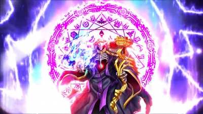 Know true fear. "The strength of the 41 people from Ainz Ooal Gown stands before you!" -Ainz Ooal Gown