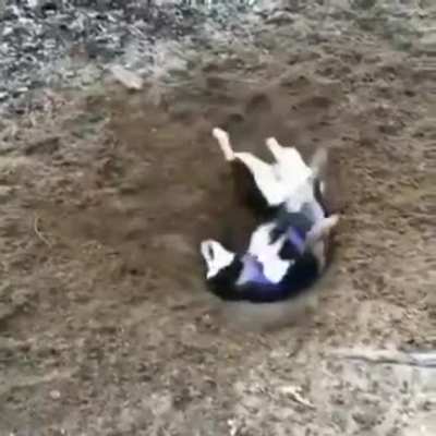 Digging is hard