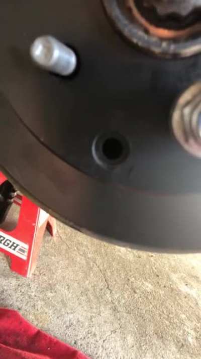 First brake job on something built in the last decade...