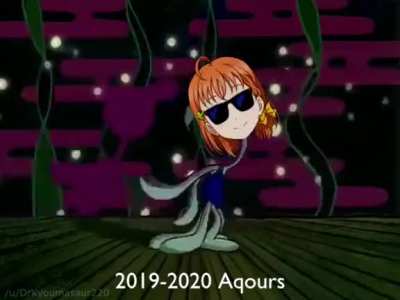 Evolution of Aqours Songs