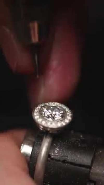 Completely Handmade an engagement ring for my friend