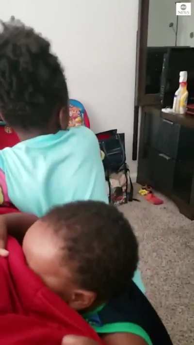 6 year old Black girl with cerebral palsy takes steps without her walker for the first time