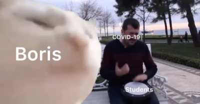 Boris just be vibing