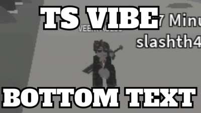 He Be Vibing in TS