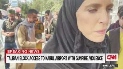 Tough As Nails CNN Reporter Interviews People In The Talibans Presence And Is Nearly Pistol Whipped After Giving Advice To An Afghan That Was Unable To Leave The Country