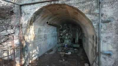 Hand adjusting a Legendary German 88 Flak Gun from WW2, abandoned in Croatia, possibly the best example of one outside a musuem in the world. Check out the full video to see the abandoned tunnels and seaside Roman Ruins we went thru to get to it (full lin