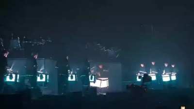Odesza leads the drum line with epic percussion