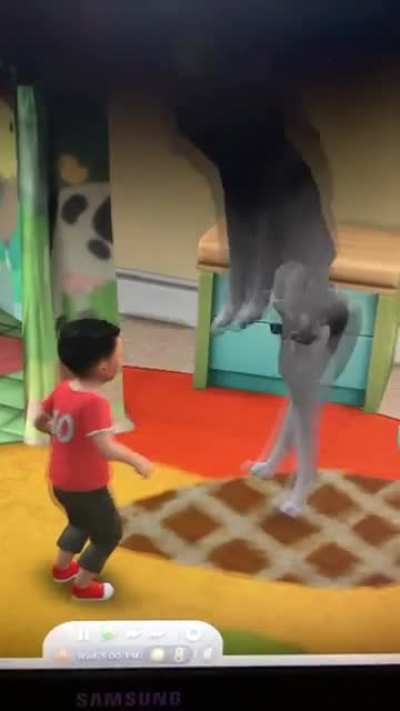 His name is Monster. I think it&rsquo;s quite fitting.