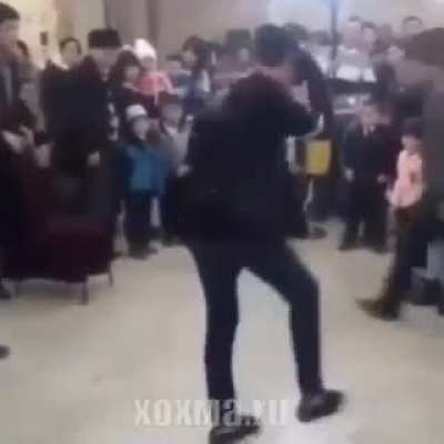 Trying to impress the crowd
