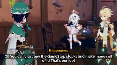 Poor Billionaires, they took all their money!