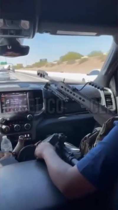Just a Mexican Cartel crew cruising through Phoenix, Arizona, USA