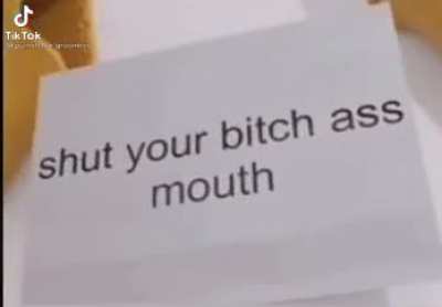 You're