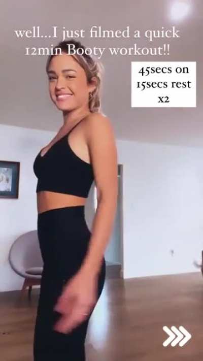Booty workout ✅