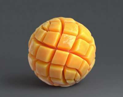 Mango Sphere Grenade: 100+ damage to opponent. 100+ health when eaten.