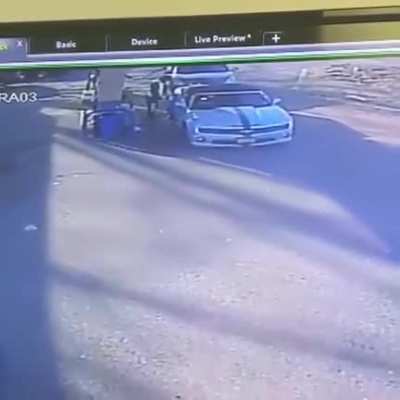 The car, it just came out of nowhere