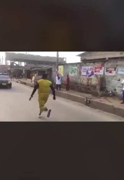Stunt gone wrong