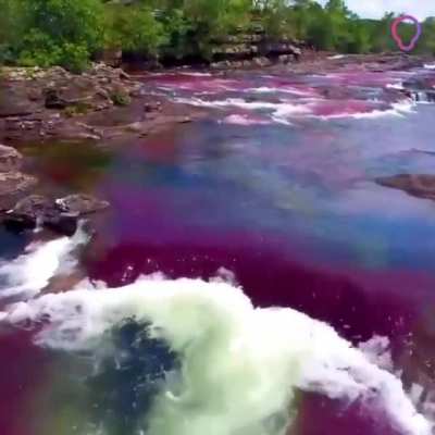 🔥 Rainbow river in Columbia