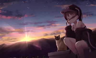 Watching The Sunset [1920×1080]