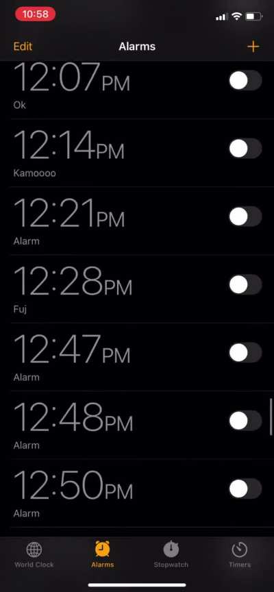 Schizoalarms
